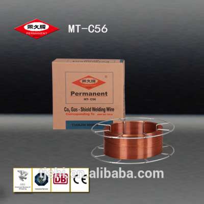 PERMANENT BRAND CO2 GAS-SHIELDED WELDING WIRE FREE SAMPLE AWS ER70S-6 MT-C56